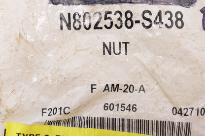 New OEM Ford N802538S438, F AM-20-A Spacer Nut NOS