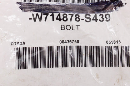 New OEM Ford W714878S439 Steering Column Lower Bolt NOS
