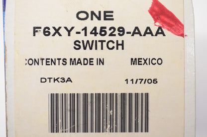New OEM Ford F6XY14529AA Power Window Switch NOS