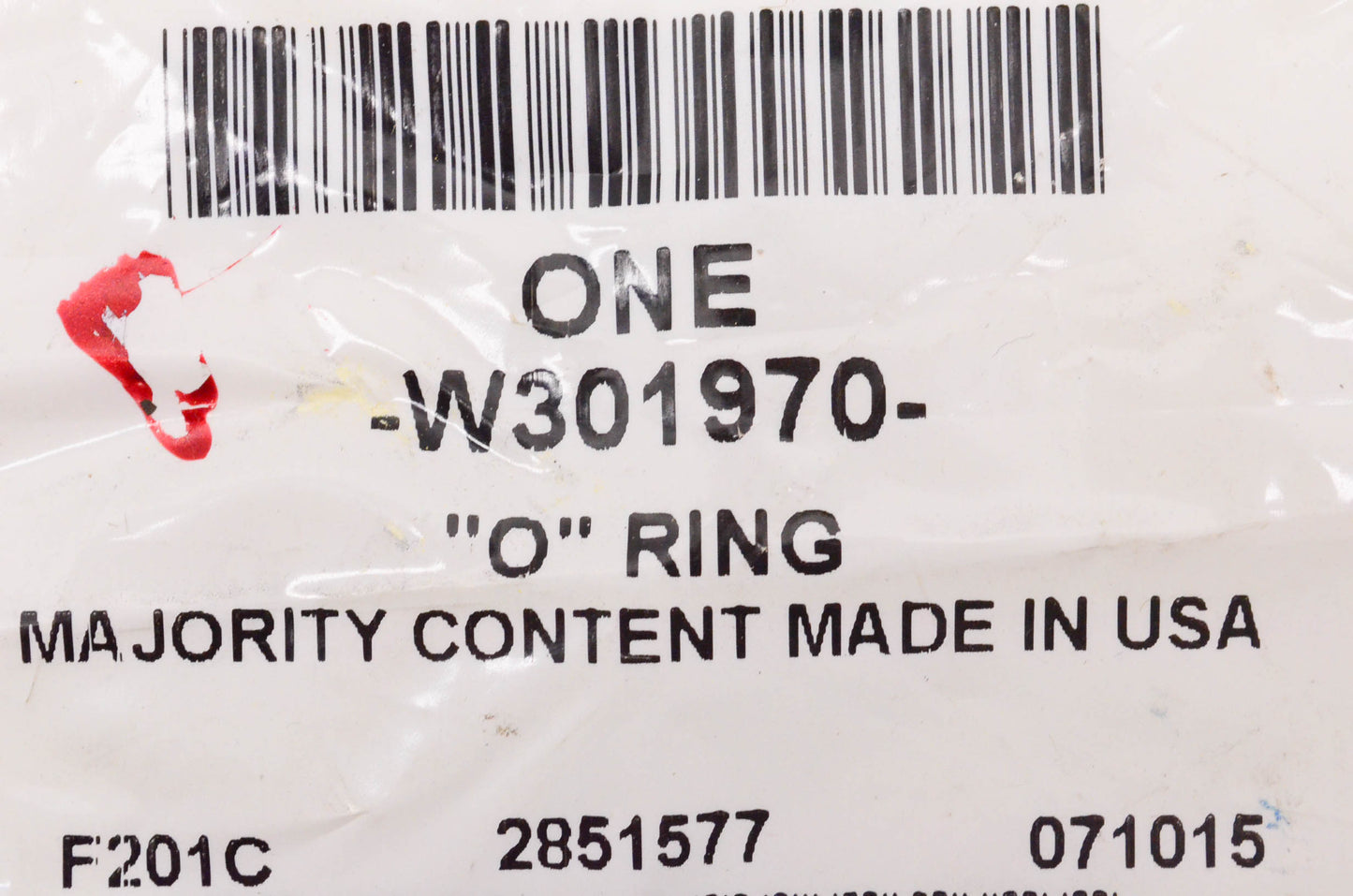 New OEM Ford W301970 O-Ring NOS