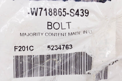 New OEM Ford W718865S439 Support Strap Bolt NOS
