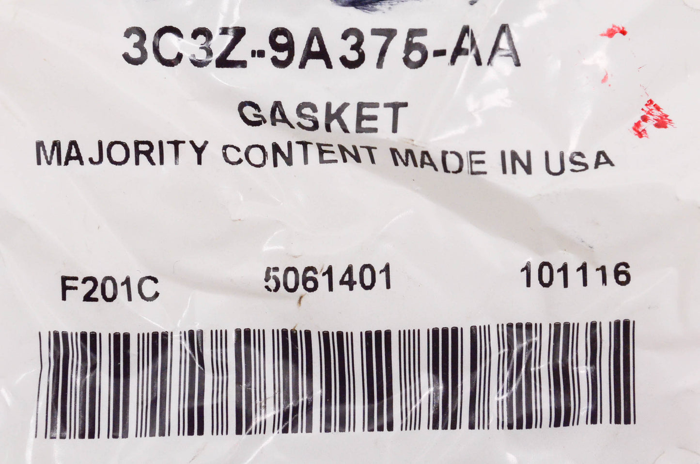 New OEM Ford 3C3Z9A375AA Gasket Qty 2 NOS
