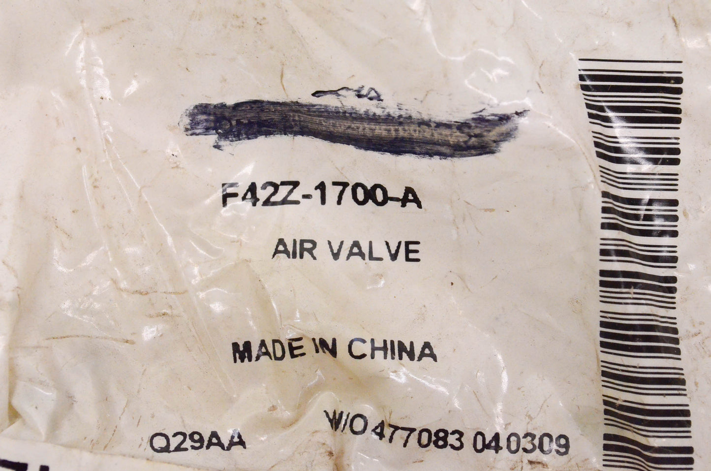 New OEM Ford F42Z1700A Air Valve NOS