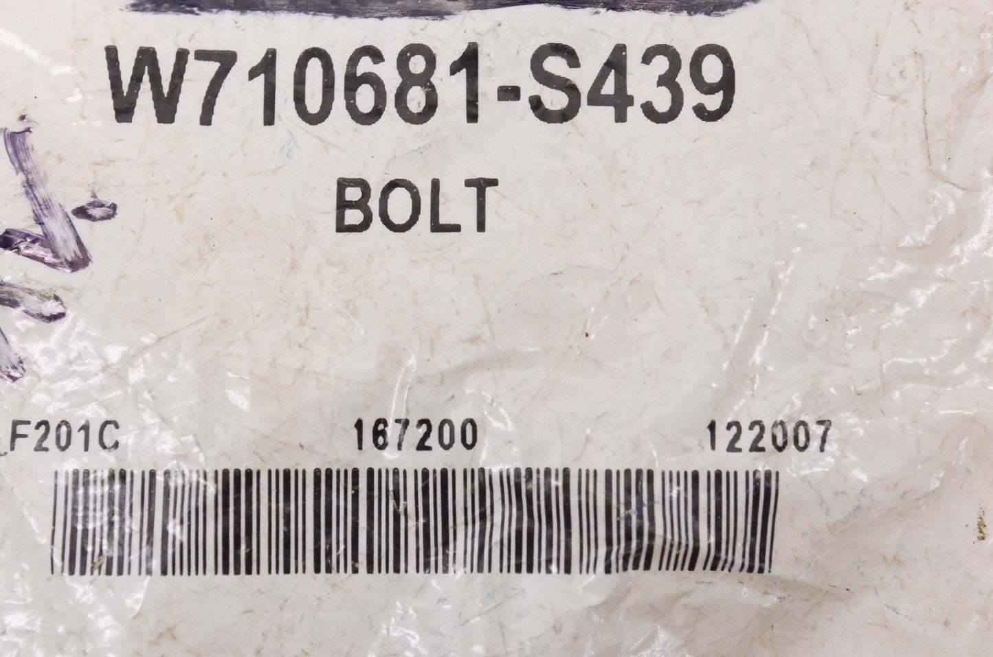 New OEM Ford W710681S439 Bolt & Washer NOS