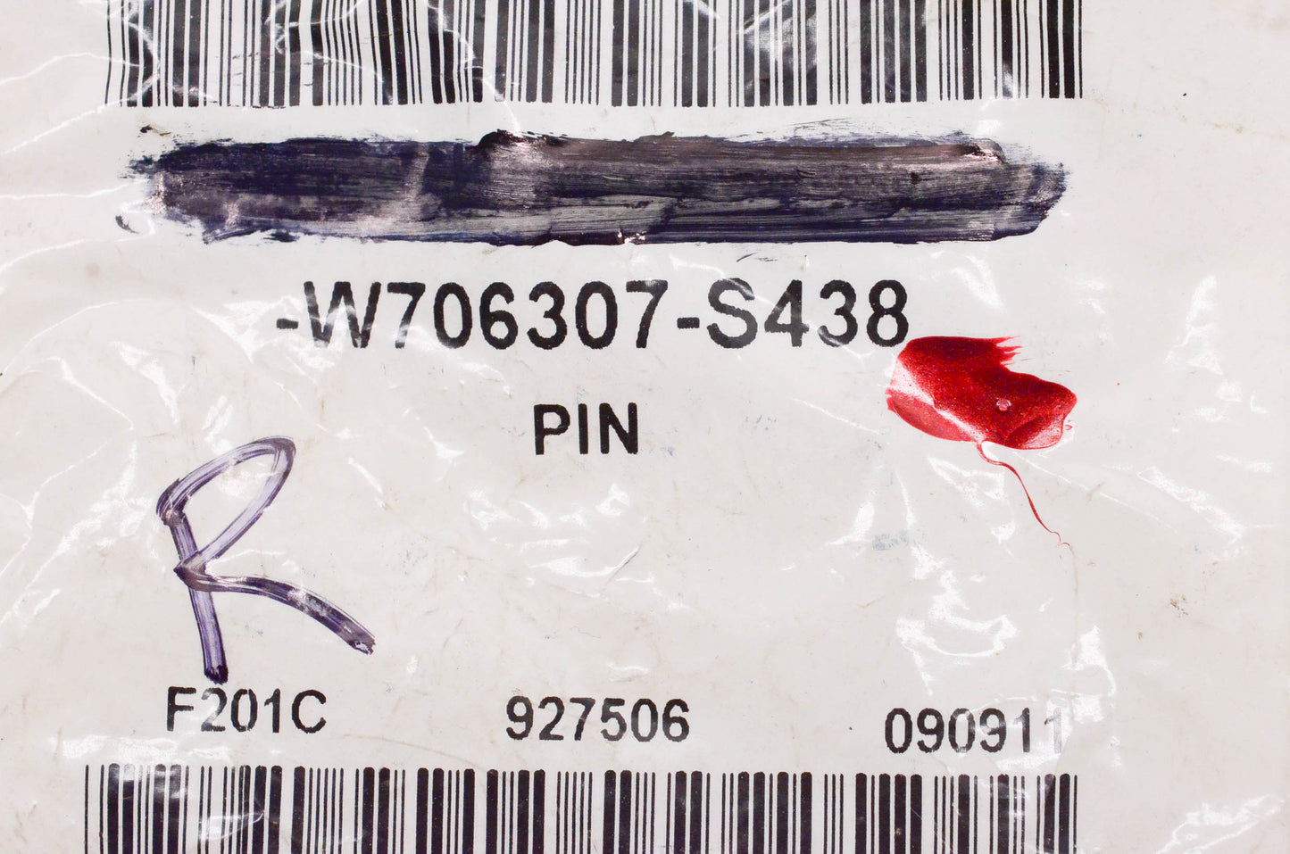 New OEM Ford W706307S438 Cylinder Ball Stud NOS