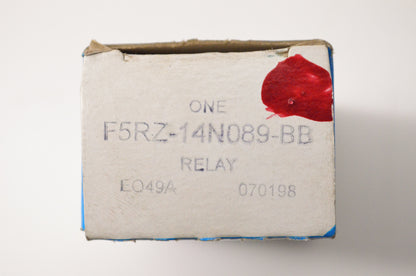 New OEM Ford F5RZ14N089BB Starter Relay NOS