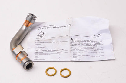 New OEM Ford 6C3Z9T515A Turbocharger Drain Tube Assembly NOS