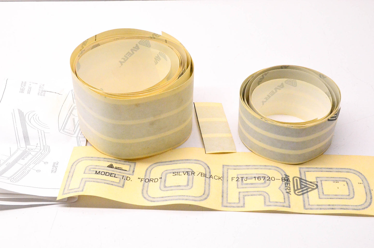 New OEM Ford F2TZ9920000B Incomplete Stripe Kit NOS