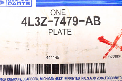 New OEM Ford 4L3Z7479AB Console Bracket Plate NOS