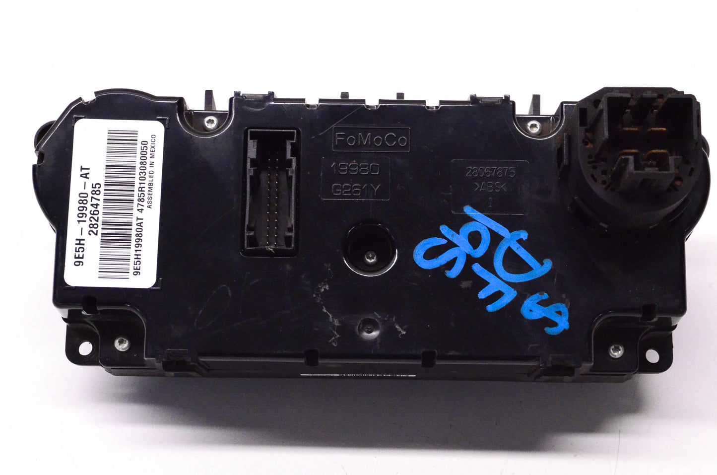 New OEM Ford 9E5H19980AT, 28264785 Temperature Control Switch Panel NOS
