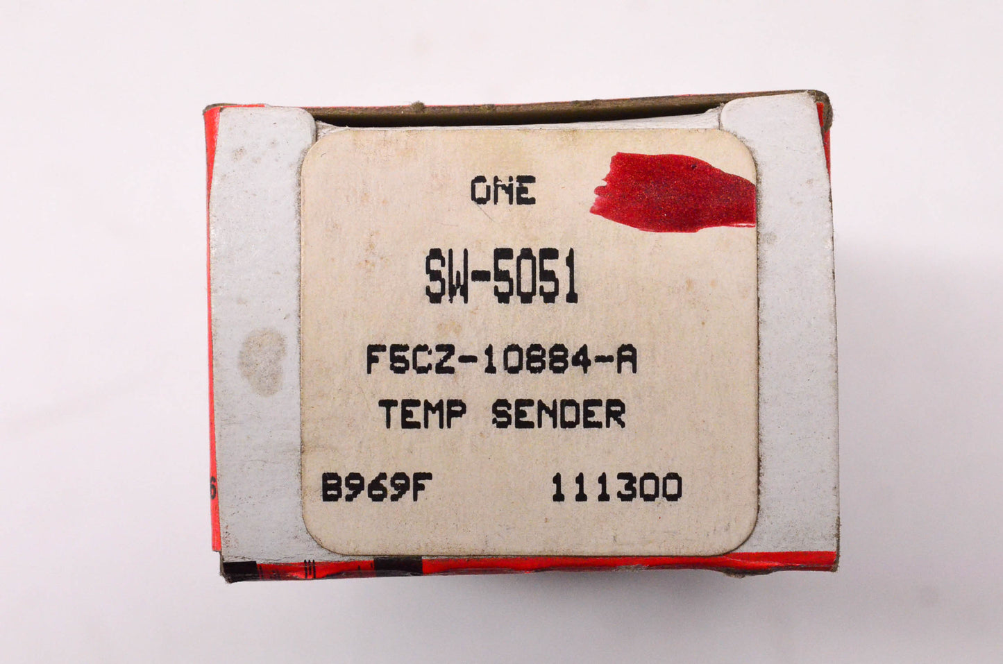 New OEM Ford SW-5051, F5CZ10884A Engine Coolant Temperature Sender NOS