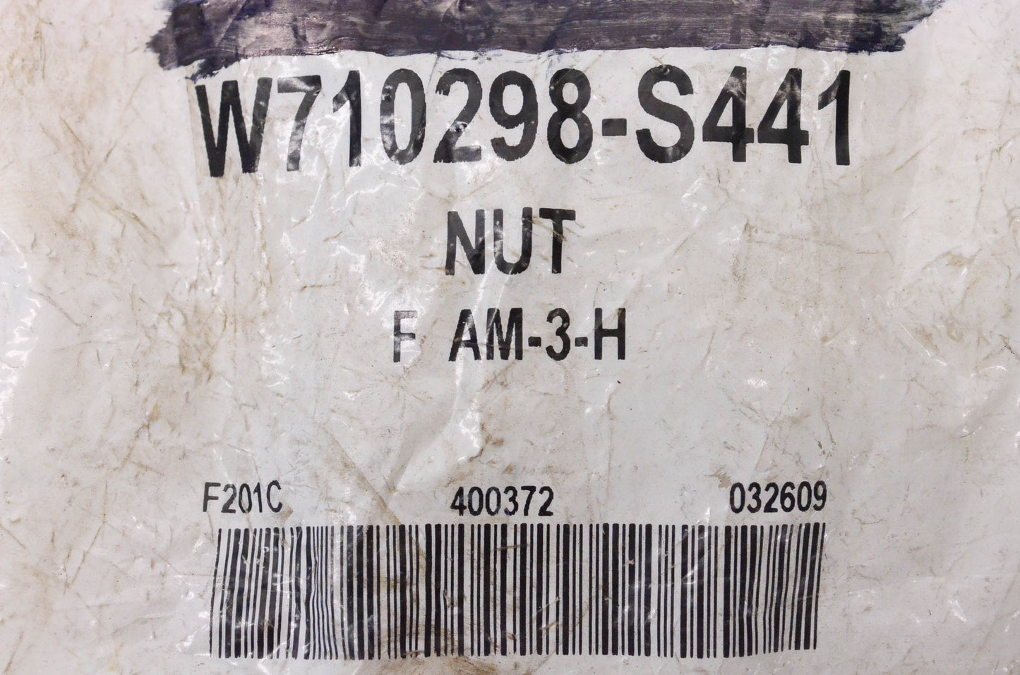 New OEM Ford W710298S441 Nut NOS