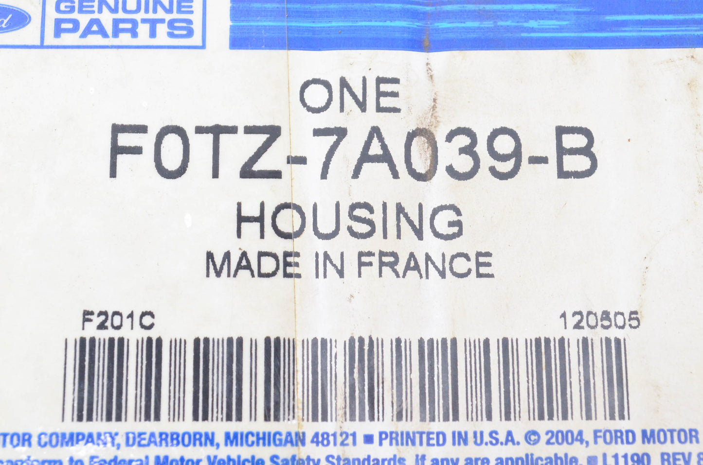 New OEM Ford F0TZ7A039B Transfer Case Adapter Tail Housing NOS