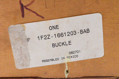 New OEM Ford 1F2Z1661203BAB Seat Belt Receptacle NOS