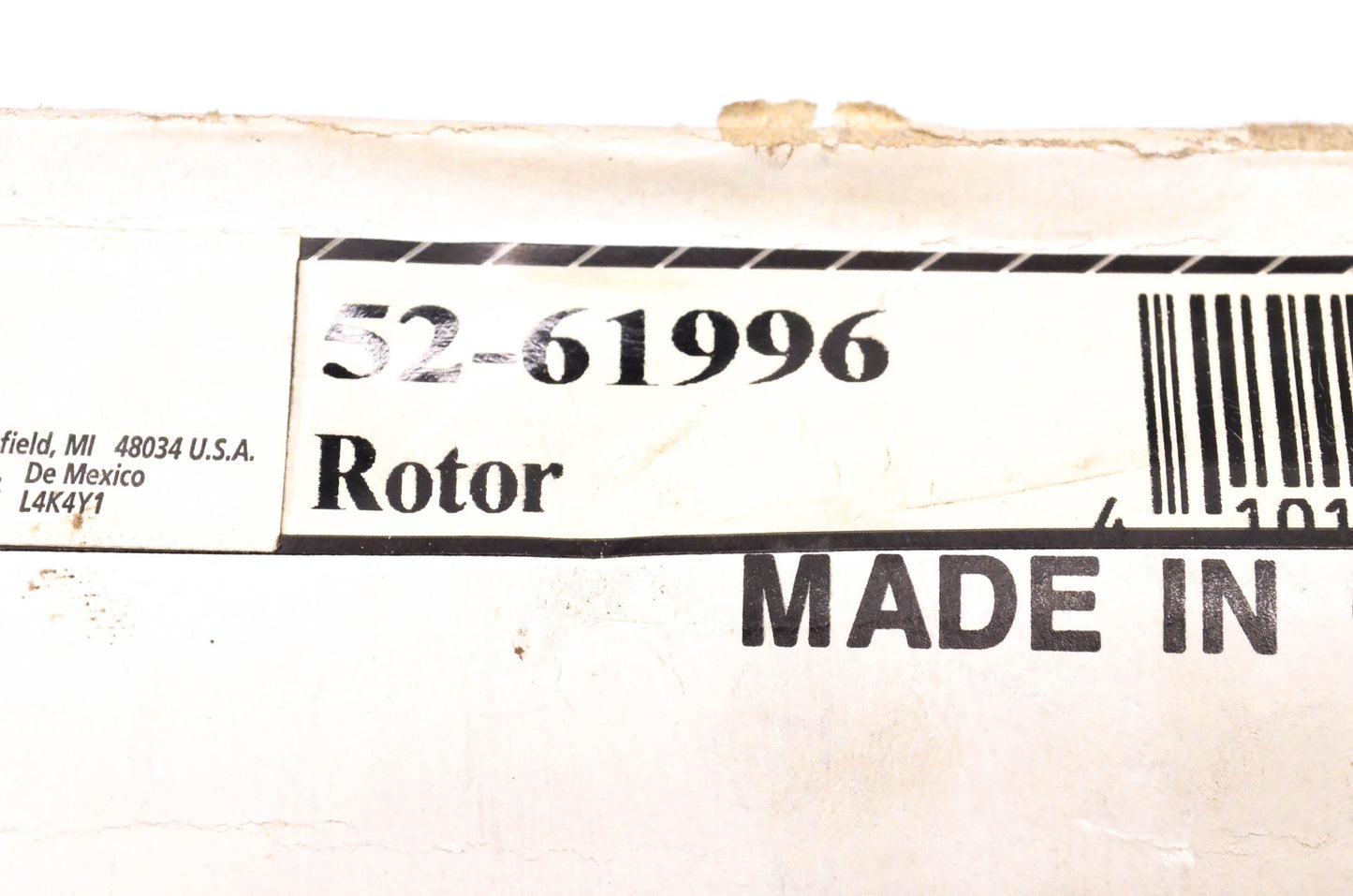 Guardian 52-61996, 5475, 017499 Brake Rotor NOS