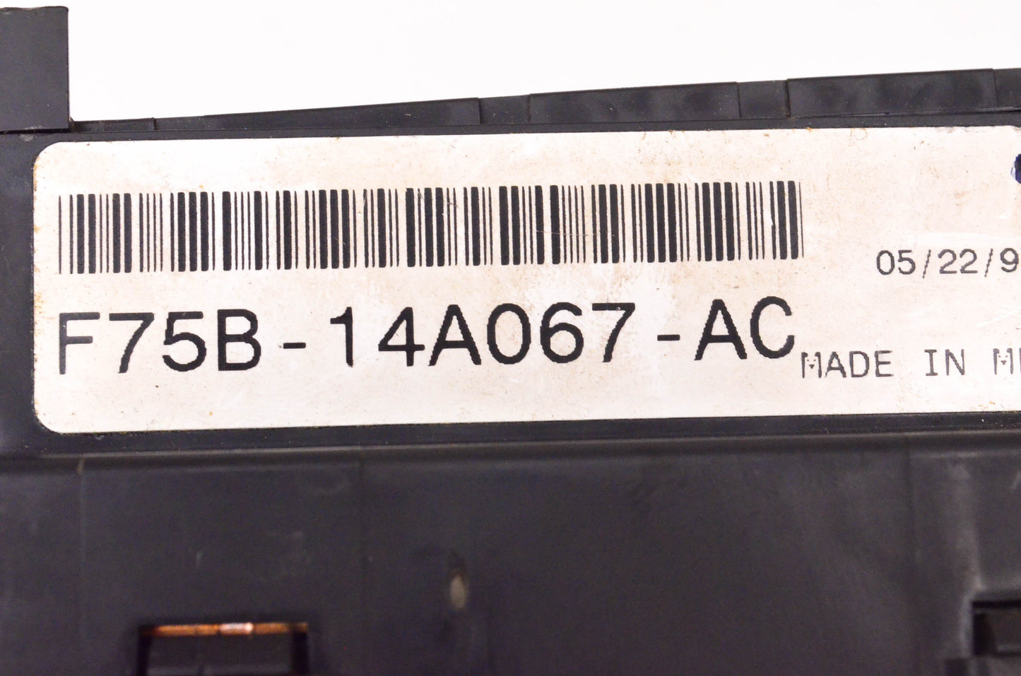 OEM Ford F75B14A067AC Interior Fuse Box