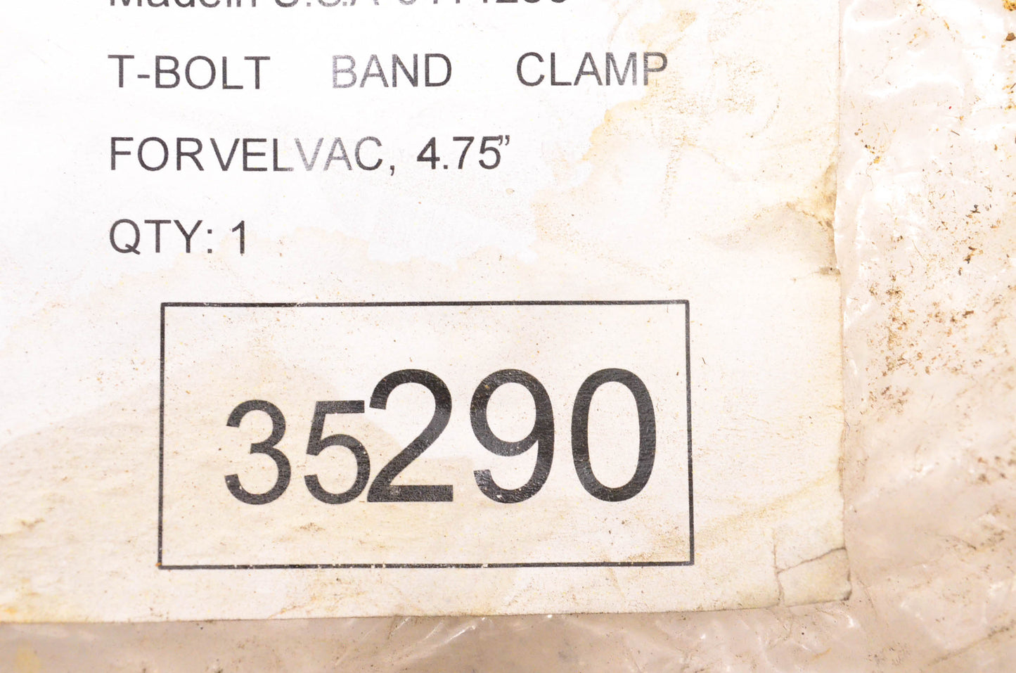 Walker 35290 V Band Clamp NOS