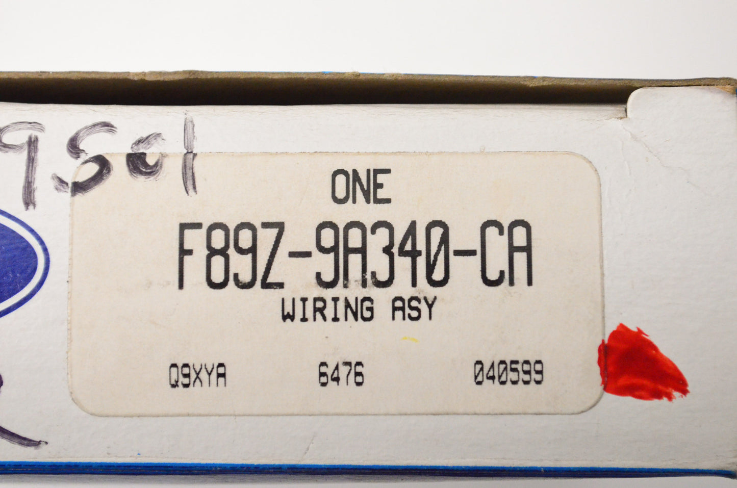 New OEM Ford F89Z9A340CA Wiring Assembly NOS