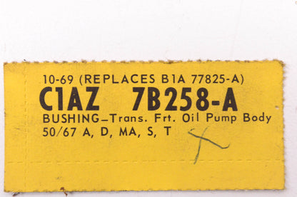 New OEM Ford C1AZ-7B258-A Bushing NOS