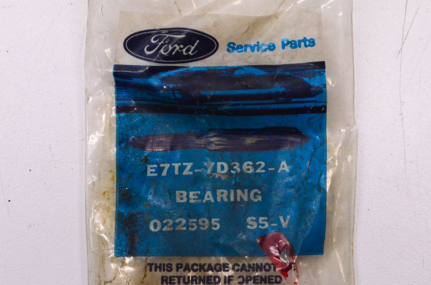 New OEM Ford E7TZ-7D362-A Bearing NOS