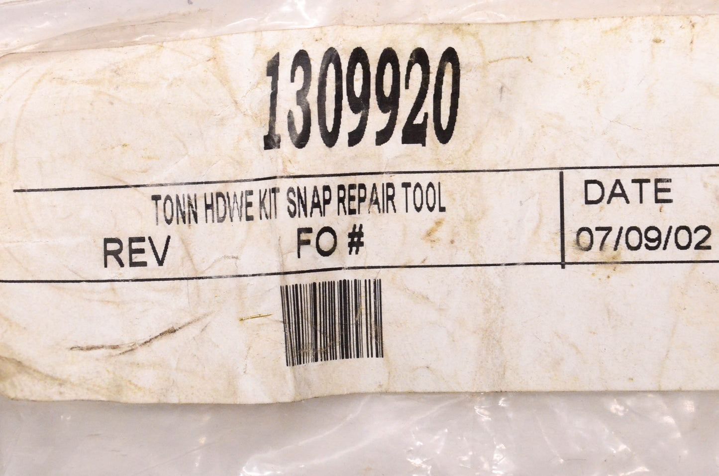 Aftermarket 1309920 Hardware Repair Kit NOS