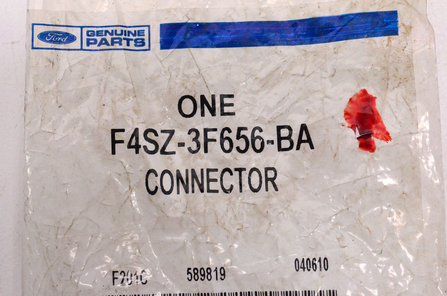 New OEM Ford F4SZ-3F656-BA Connector NOS