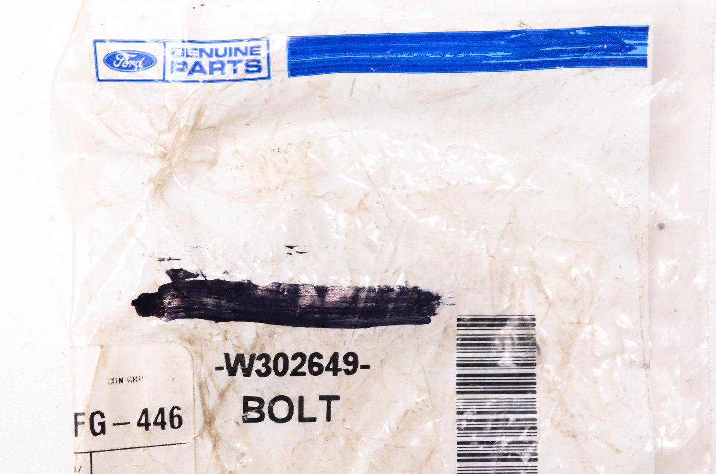 New OEM Ford W302649 Bolt NOS