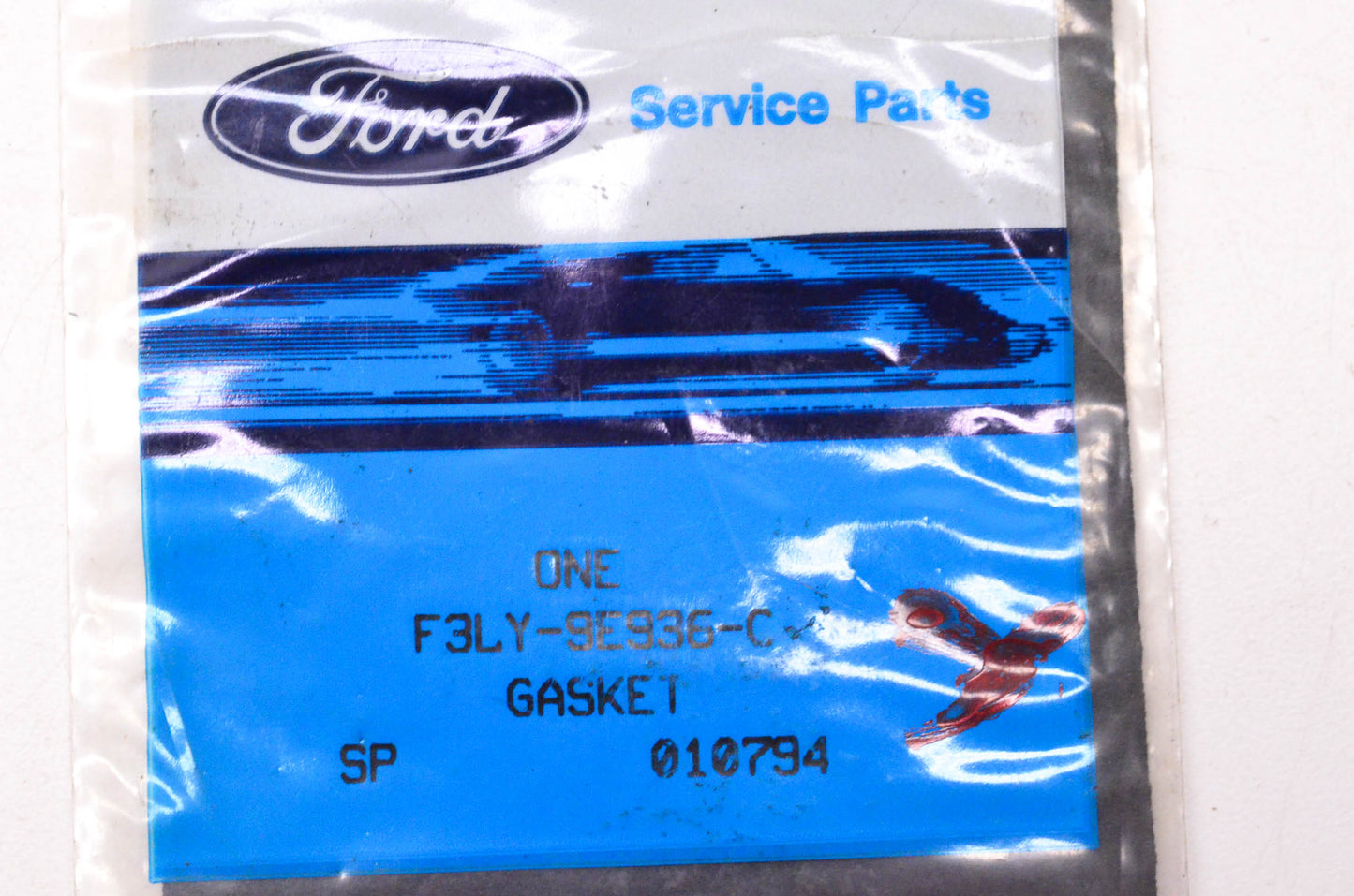 New OEM Ford F3LY-9E936-C Fuel Injection Throttle Body Mounting Gasket NOS