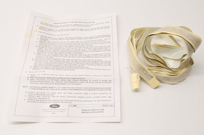 New OEM Ford F4TZ7820001CA Stripe Tape Kit NOS