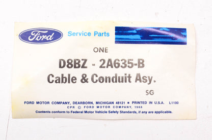 New OEM Ford D8BZ-2A635-B Parking Break Cable NOS