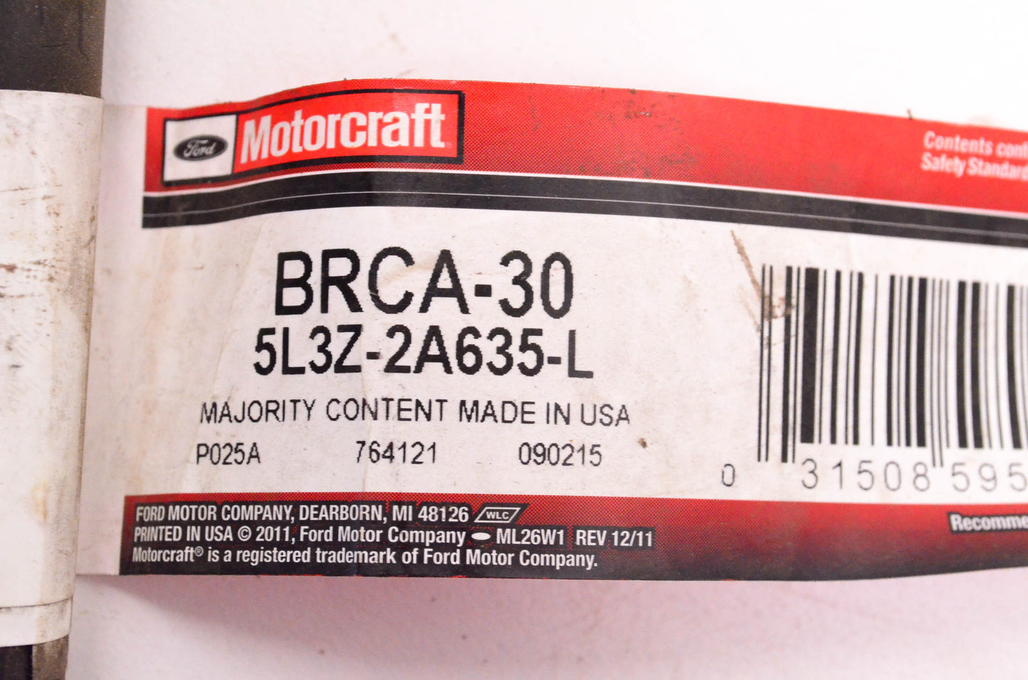 New OEM Ford BRCA-30, 5L3Z-2A635-L Brake Cable NOS