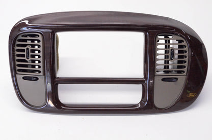 New OEM Ford 2000-03 Ford Expedition F-150 Instrument Panel Radio Bezel NOS