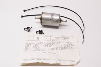 Fisher 8764 Hydraulic Inline Filter Kit NOS