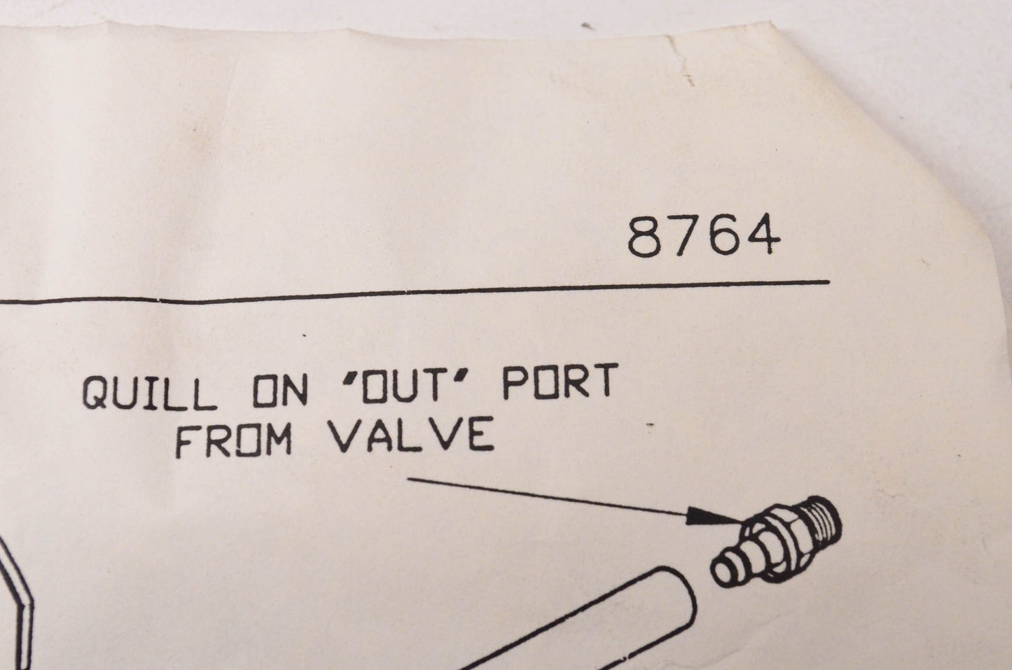 Fisher 8764 Hydraulic Inline Filter Kit NOS