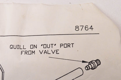 Fisher 8764 Hydraulic Inline Filter Kit NOS
