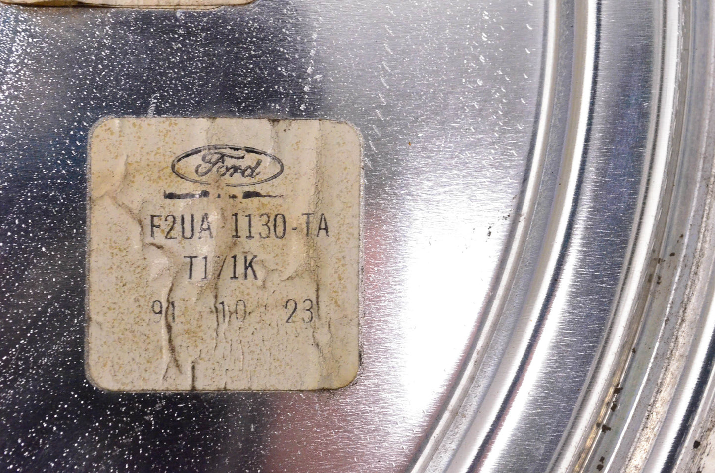 New OEM Ford F2UA-1130-TA 1992-2003 Ford E-150 Dog Dish Hub Cap NOS