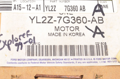 New OEM Ford YL2Z-7G360-AB 1996-2000 Ford Explorer Transfer Case Motor NOS