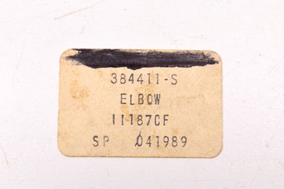 New OEM Ford 384411-S 1971-1973 Ford Mustang Mercury Cougar Smog Valve Elbow NOS
