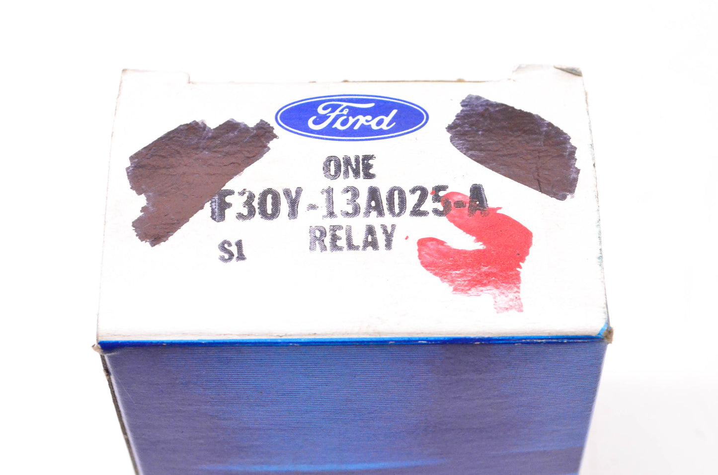 New OEM Ford F30Y-13A025-A 1981-1989 Ford Lincoln Mercury Fuel Relay NOS