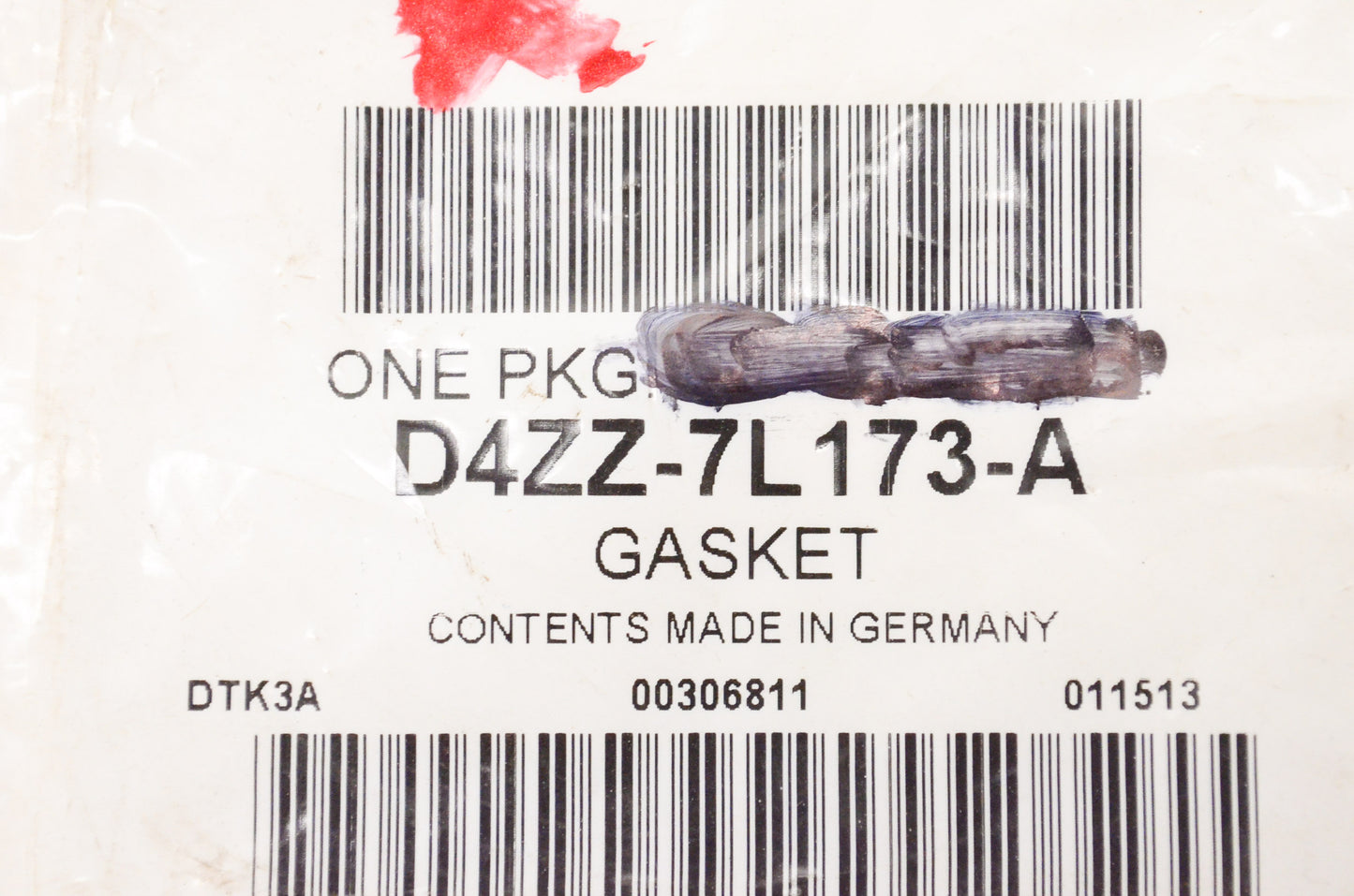 New OEM Ford D4ZZ7L173A Gasket NOS