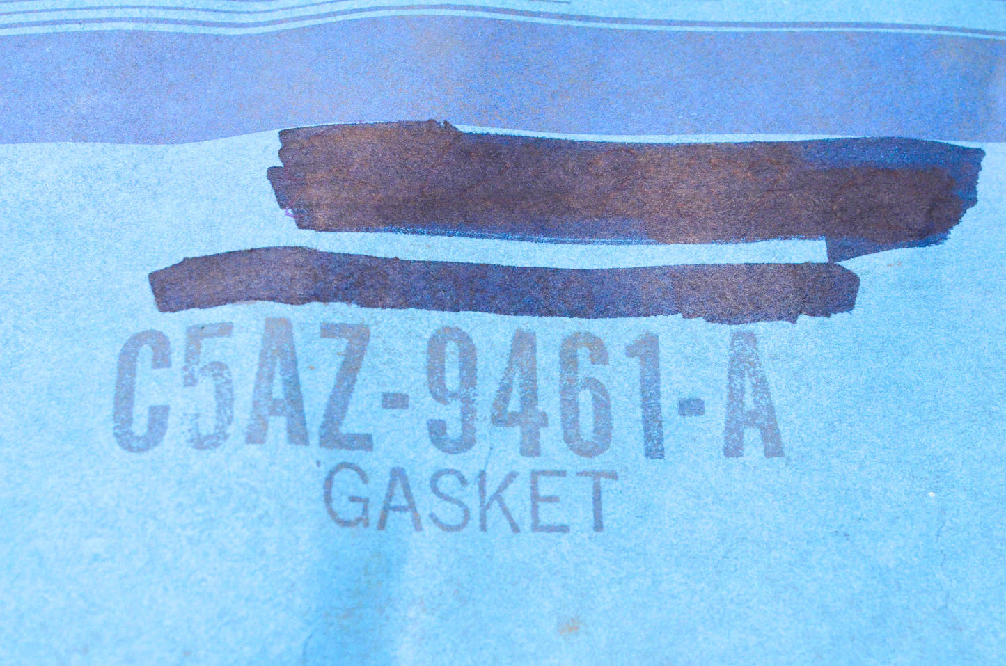 New OEM Ford C5AZ-9461-A 1965-1972 Ford Custom Galaxie Intake Gasket NOS