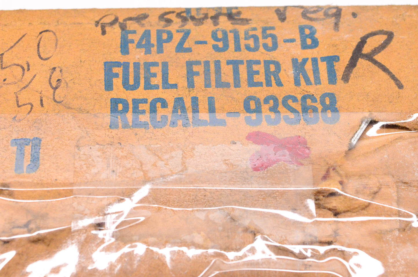 New OEM Ford Incomplete 90-91 Ford F-Series W/ Dual Fuel Tanks Fuel Filter Kit