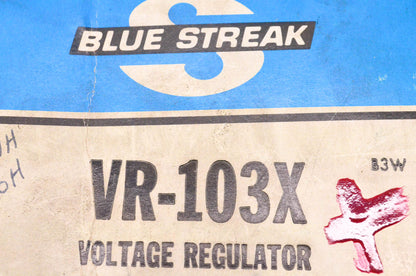 Blue Streak VR-103X 1962-1972 GM Chevy Buick Oldsmobile Voltage Regulator NOS