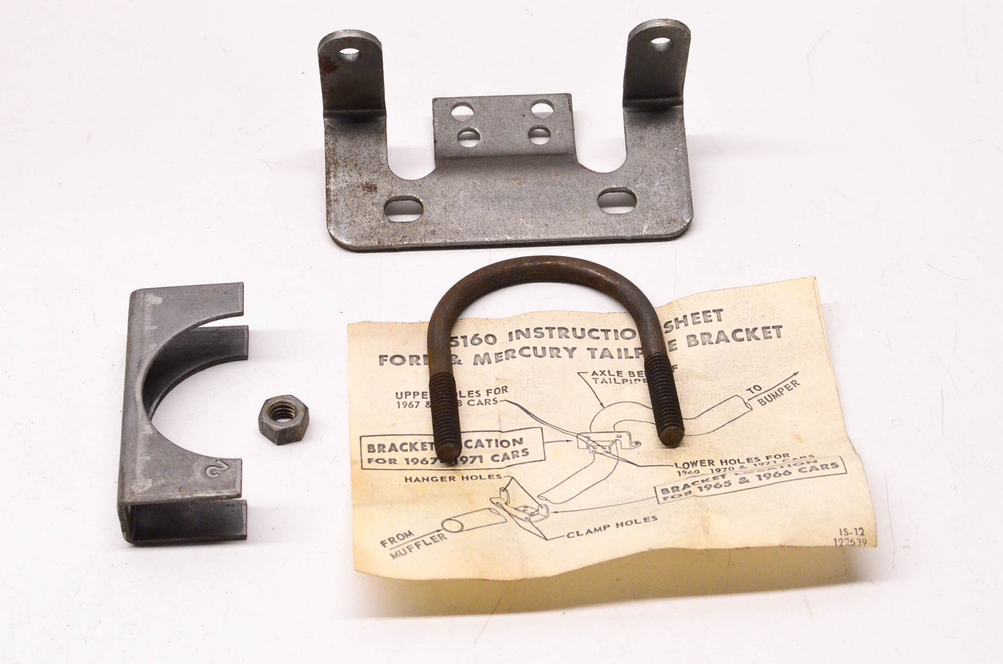 Walker 35160 Incomplete 1965-1971 Mercury Exhaust Hanger Kit NOS