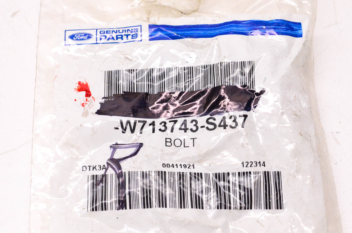 New OEM Ford W713743-S437 2009-2014 F-150 Jack Cover Bolt NOS