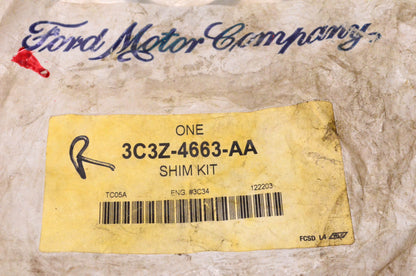 New OEM Ford Incomplete Rear Differential Driving Pinion Shim Kit NOS