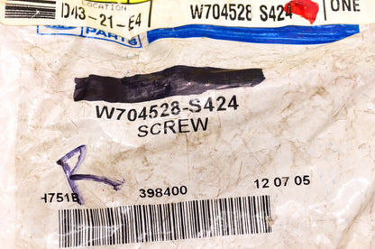 New OEM Ford W704528-S424 2000-2007 Focus Mirror Screw NOS