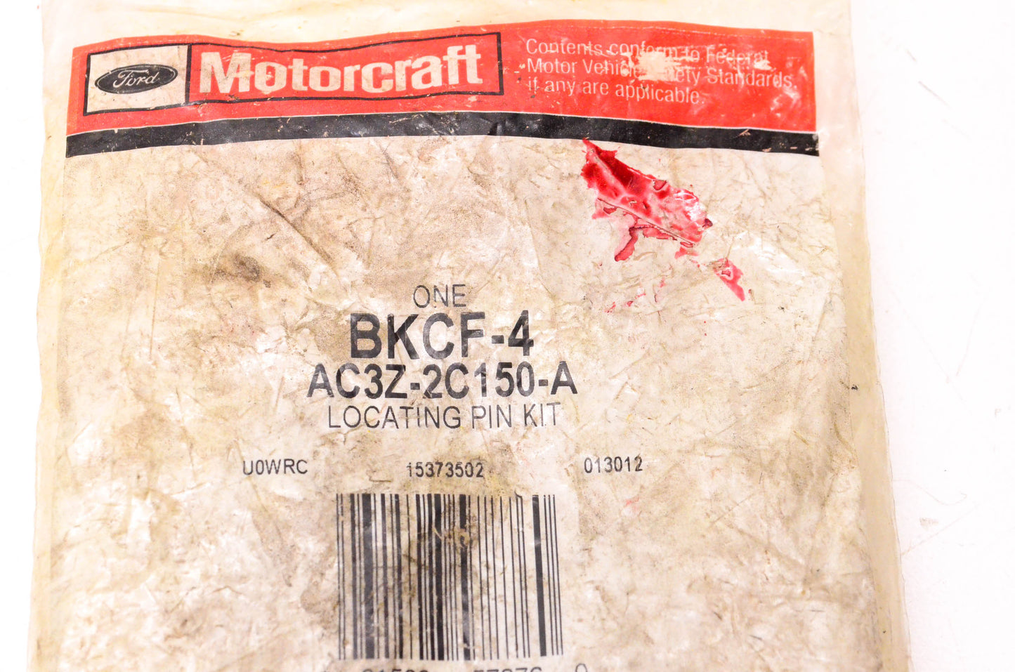 New OEM Ford BKCF-4, AC3Z-2C150-A Incomplete Disc Brake Caliper Pin Kit NOS