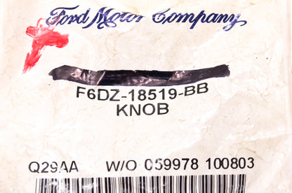 New OEM Ford F6DZ-18519-BB 1996-1999 Escort Mercury Sable Center Console Knob NOS