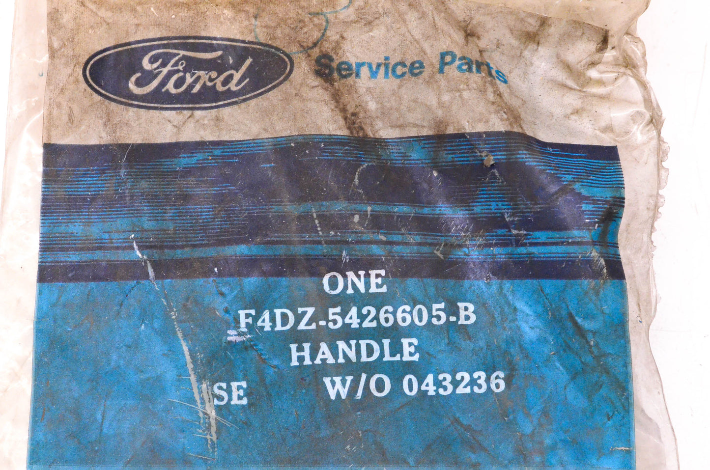 New OEM Ford F4DZ-5426605-B 1994-1995 Taurus Driver's Side Outer Door Handle NOS